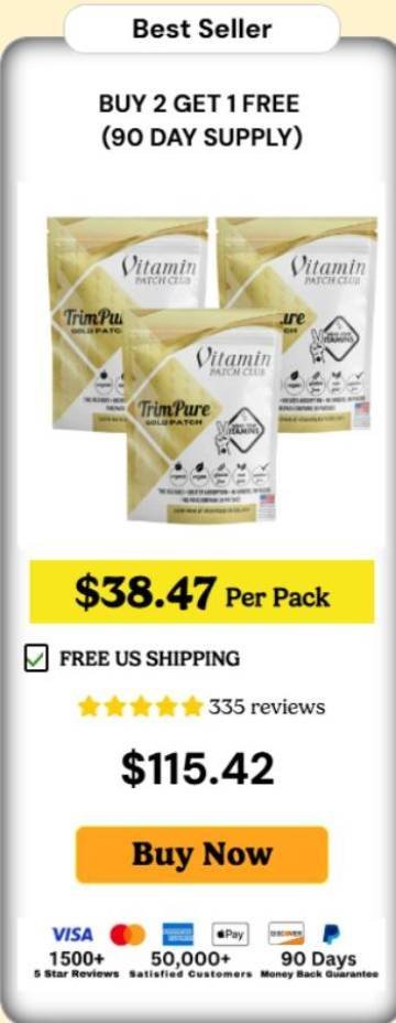 Trimpure Gold Patch Pricing