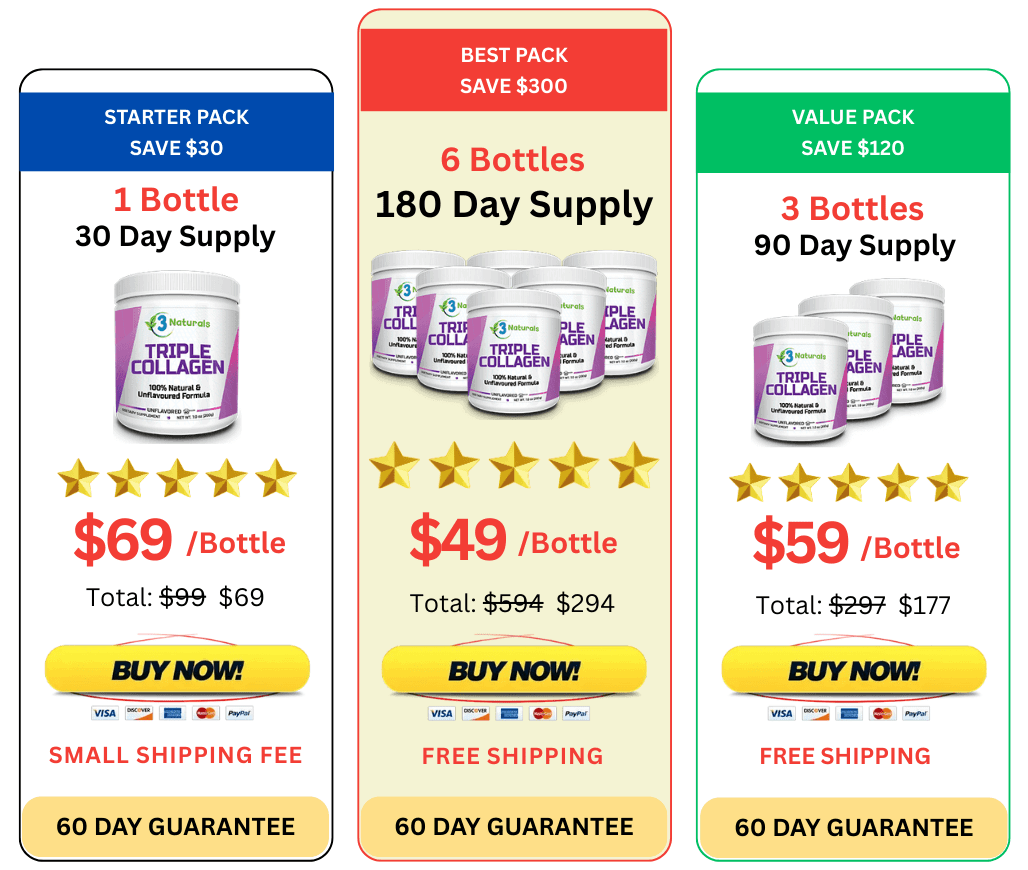 Triple Collagen Pricing